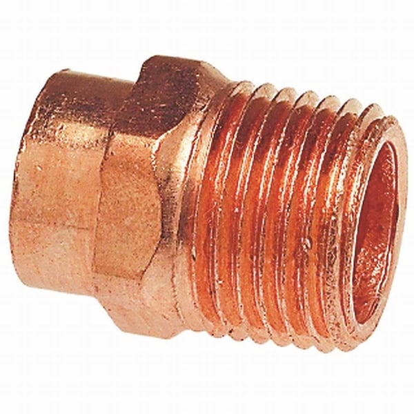 Nibco 1 in. Wrot Copper C x M Adapter CP6041 - main